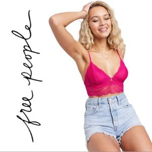 ⚡️NWT! Free People Alyssa Underwire Lace Bralette
